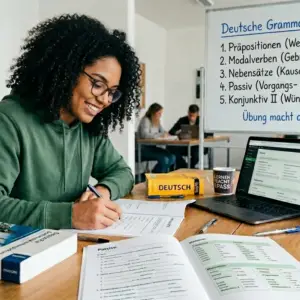 Deutsche Grammatik für den Aufnahmetest